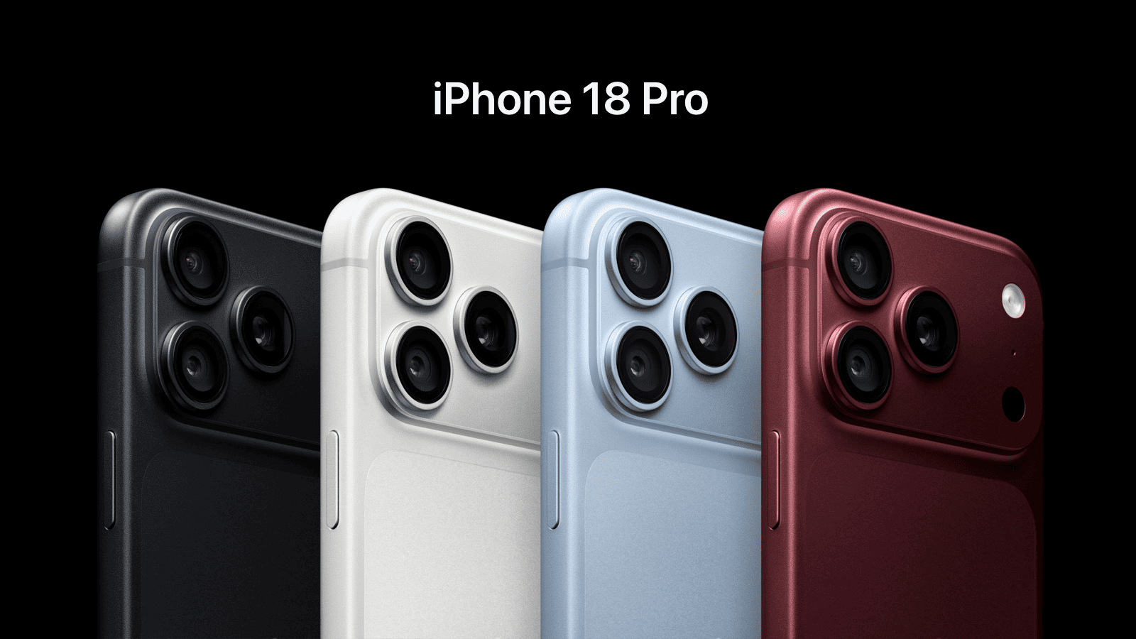 Apple store banner with four iPhones on a black background Apple store banner with four iPhones on a black background